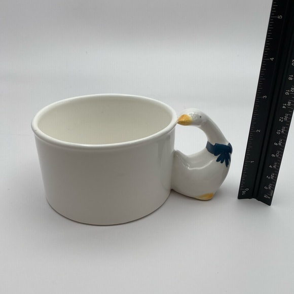 House of Lloyd Goose Handle Ceramic Soup Mug Cup circa 1988 vintage 16 ounce - Picture 6 of 7